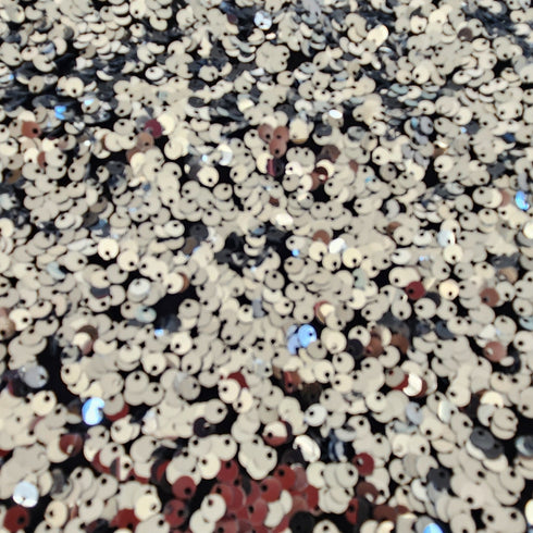 Crop top DKNY lentejuelas Fiesta Silver manga larga