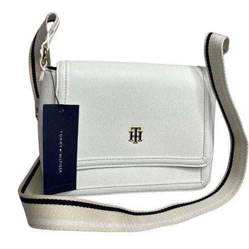 Crossbody Tommy Hilfiger blanco con strap