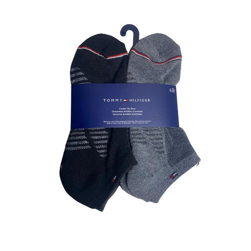 Set Tommy Hilfiger 6 pares calcetines Confort hombre tobillo color mixto