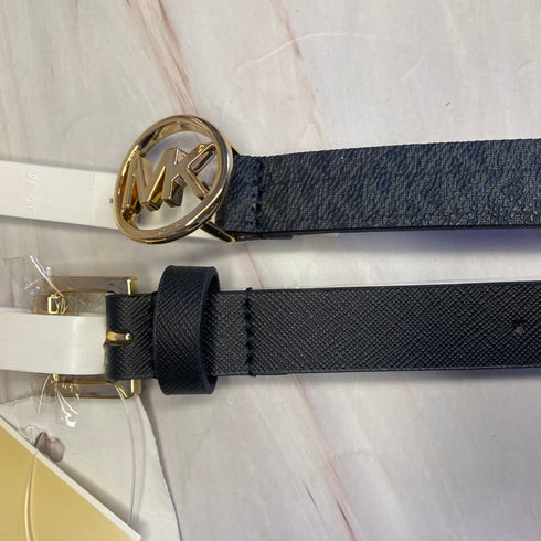 Set 2 cinturones Michael Kors mujer logo