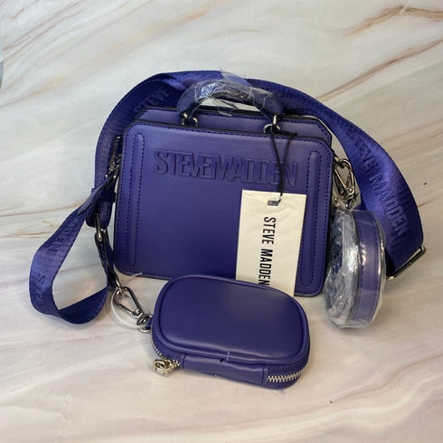 Crossbody Steve Madden MINI BEvelyn MM Azul
