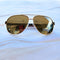 Lentes de Sol GUESS con estuche aviador gold