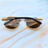 Lentes de Sol GUESS con estuche aviador gold