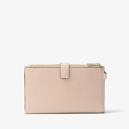 Billetera Michael Kors Jet Set Travel piel rosada (Reserva por Whatsapp)