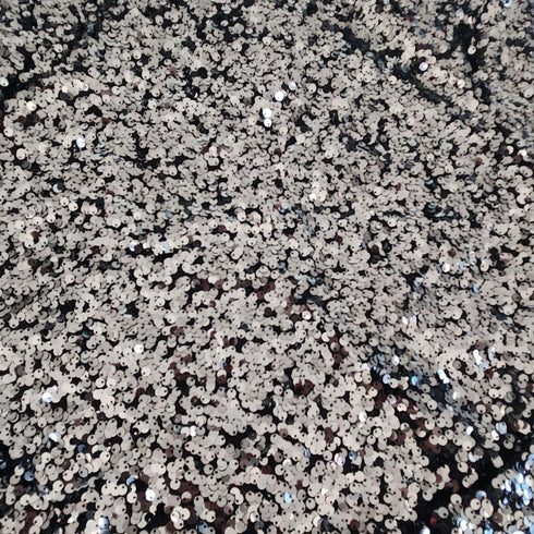 Crop top DKNY lentejuelas Fiesta Black manga larga