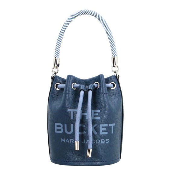 The Bucket Bag Marc Jacobs azul cuero disponible