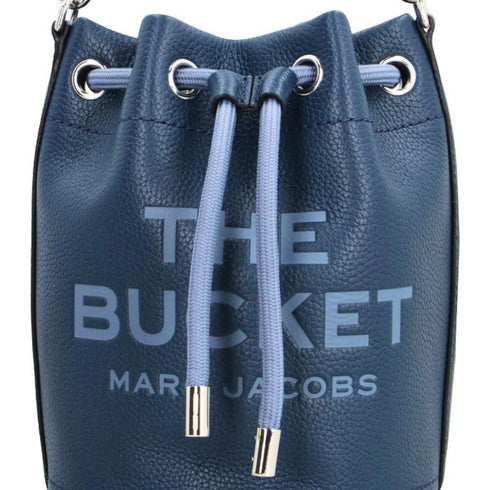 The Bucket Bag Marc Jacobs azul cuero disponible