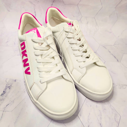 Zapatilla mujer DKNY logo fucsia