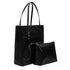 Tote Steve Madden Kimmy black con accesorios