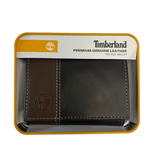 Billetera Timberland hombre café de cuero