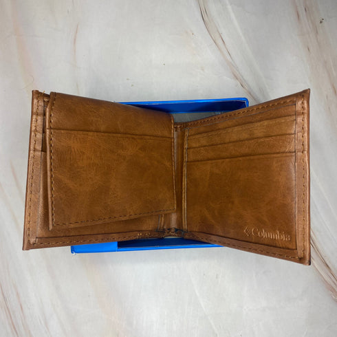 Billetera Columbia hombre de cuero