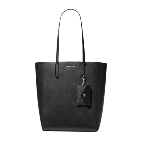 Tote Michael Kors Vincent grande y monedero negro