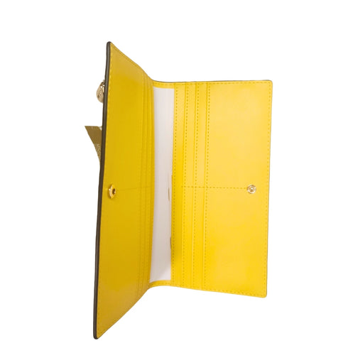 Billetera Michael Kors amarilla