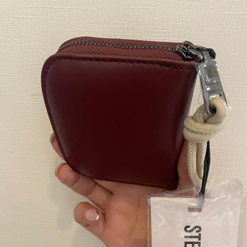 Monedero y tarjetero Steve Madden BGerad burdeo