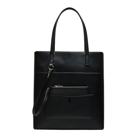 Tote Steve Madden Kimmy black con accesorios