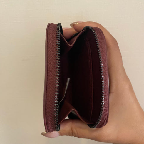 Monedero y tarjetero Steve Madden BGerad burdeo