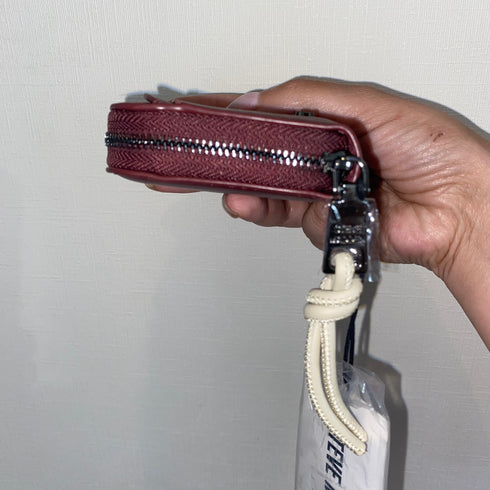 Monedero y tarjetero Steve Madden BGerad burdeo