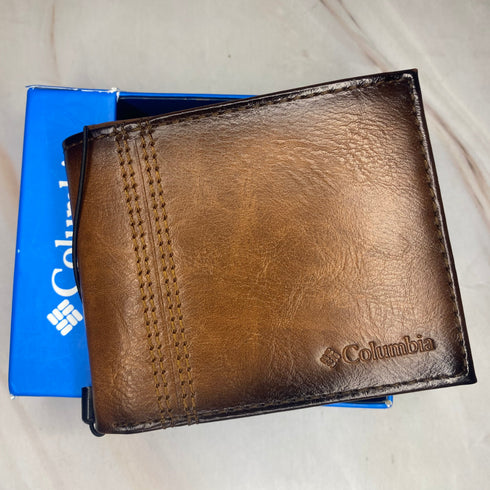 Billetera Columbia hombre de cuero