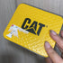 Billetera CAT hombre café de cuero