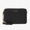 Crossbody Jet Set Item Michael Kors negro gold