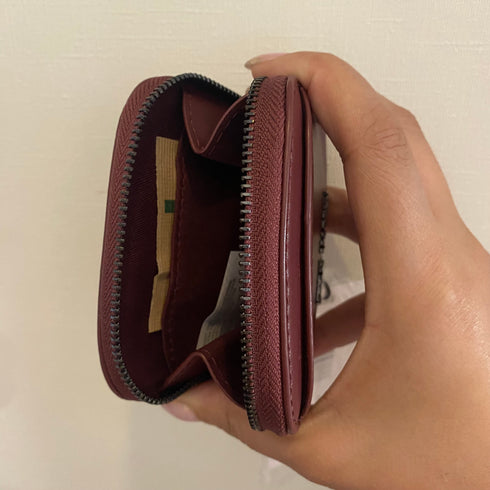 Monedero y tarjetero Steve Madden BGerad burdeo