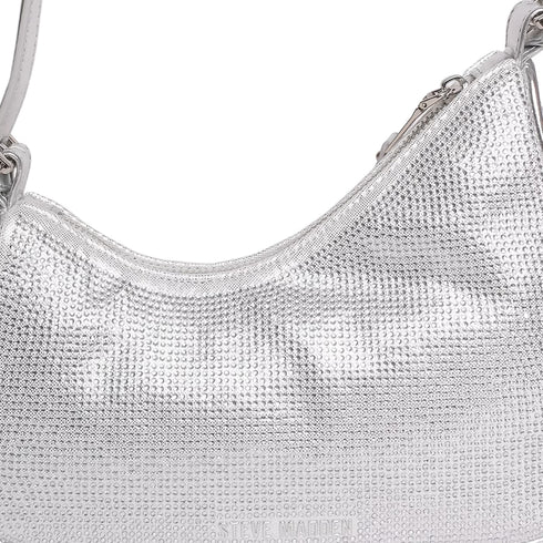 Cartera Steve Madden Bsmith-R Silver (reservas por whatsapp)