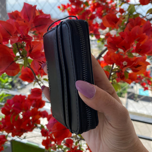 Billetera Steve Madden BCOBAIN mediana negra