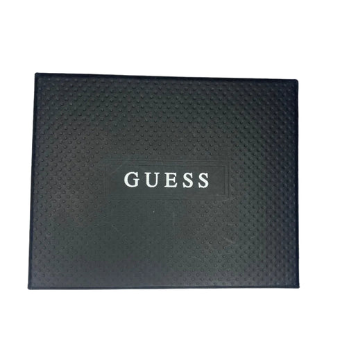 Billetera GUESS hombre negro opaco