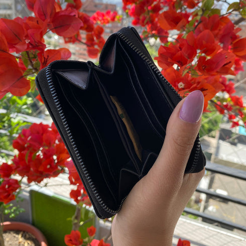 Billetera Steve Madden BCOBAIN mediana negra