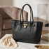 Tote Michael Kors Hamilton grande piel negro