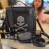 Cartera Evelyn Steve Madden crossbody calavera