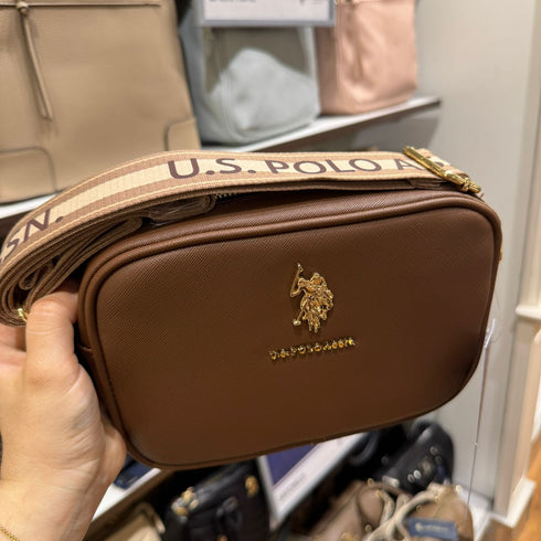 Crossbody Polo US Assn café
