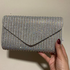 Crossbody de fiesta BLUSH EVENING silver con cristales tornasol
