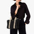 Tote Kate Spade Canva Kip small Black