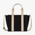 Tote Kate Spade Canva Kip small Black