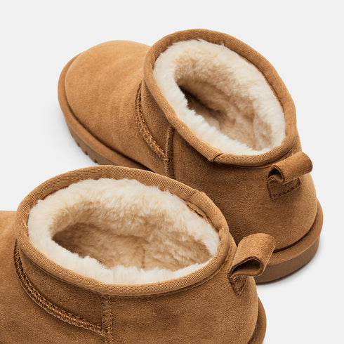 Botin Steve Madden Cabin Tan Sueden