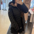 Chaqueta Michael Kors mujer Chevron Reversible Black/animal print
