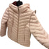 Chaqueta Michael Kors mujer Chevron Reversible Burdeo/Rosa logo (Reserva al whatsapp)