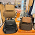 Mochila Michael Kors Merrit de piel granulada negra