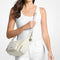Cartera Michael Kors Merritt mediano convertible vainilla logo