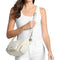 Cartera Michael Kors Merritt mediano convertible vainilla logo