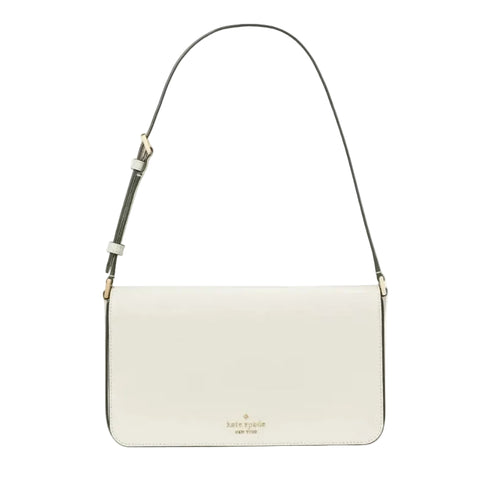 Cartera Kate Spade Staci de hombro mediana color merengue