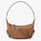 Cartera Michael Kors de hombro Merritt mediano de piel granulada Camel