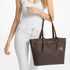 Tote Michael Kors Carson Large logo café (reserva por Whatsapp)