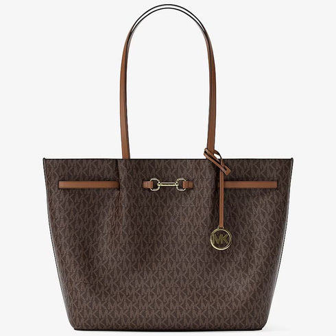 Tote Michael Kors Carson Large logo café (reserva por Whatsapp)