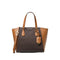 Cartera Michael Kors Taryn monograma café convertible