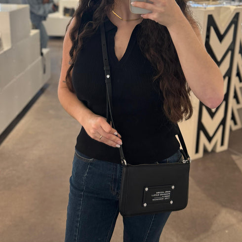 Crossbody Marc Jacobs Pouch cuero black