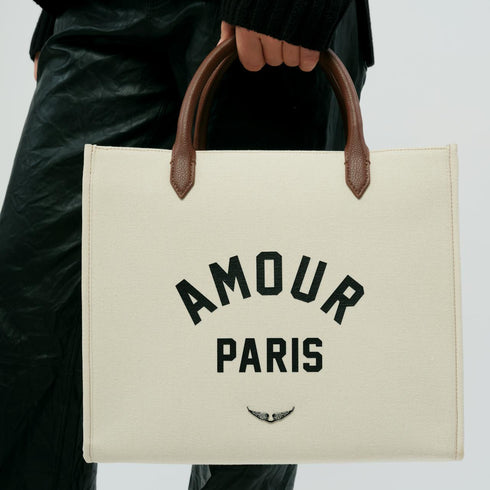 Tote Zadig & Voltaire Shopper Wing Canvas