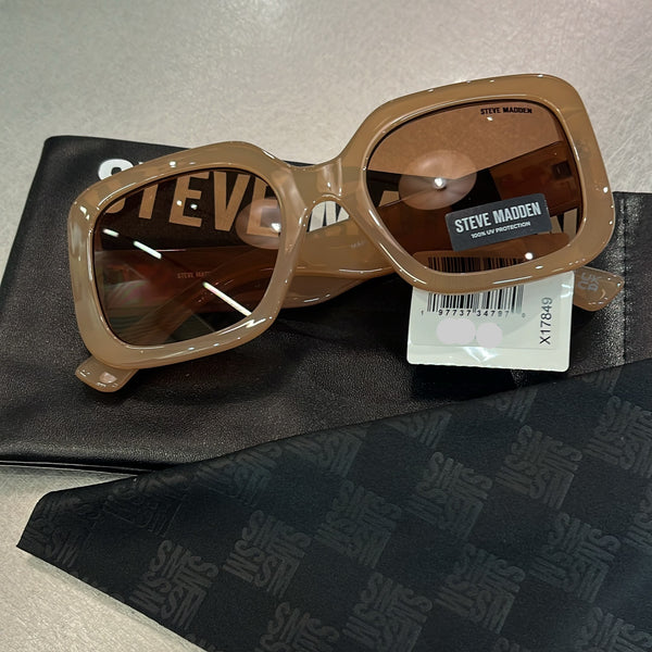 Lentes de sol Steve Maden café con leche cuadrado (PRONTO, reserva por whatsapp)