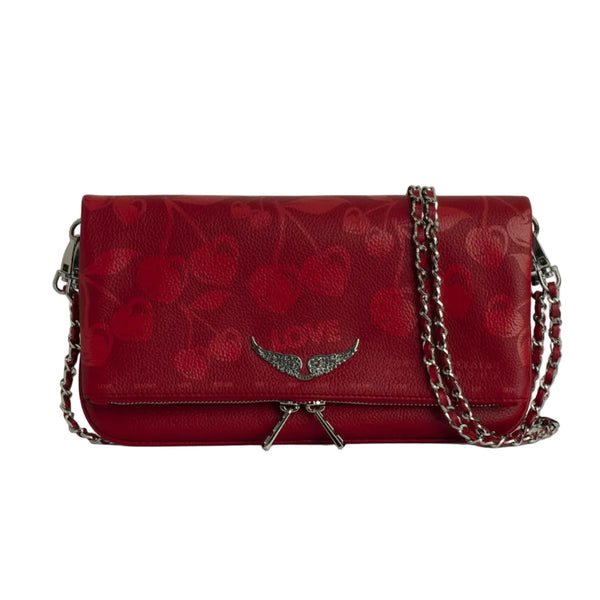 Cartera Zadig & Voltaire Rock Cherry grande ( reserva por WhatsApp)